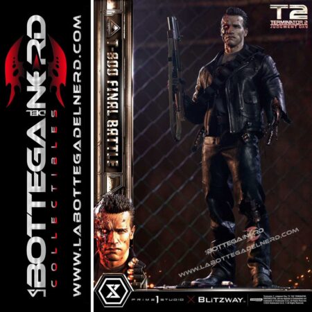 Terminator 2 - Statue 1/3 T-800 Final Battle Regular Version 75cm