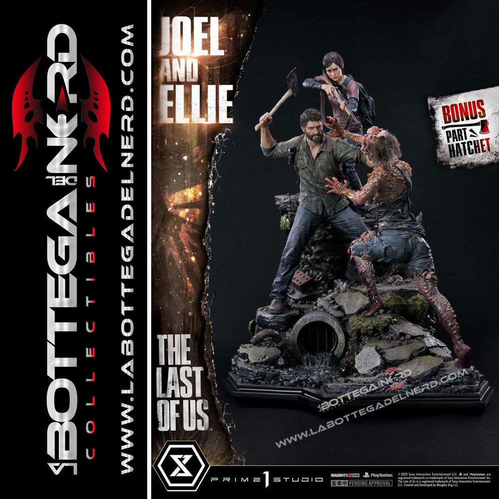 The Last of Us 39 The Last of Us Part I - Statue Bonus Deluxe 1/4 Joel & Ellie 73cm