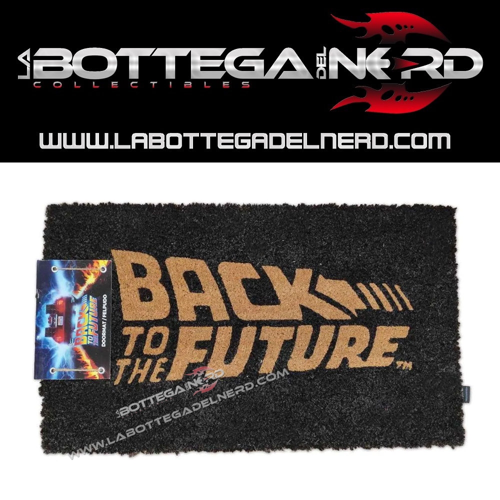 Zerbino Ritorno al Futuro 1 ZERBINO IN FIBRA - BACK TO THE FUTURE Doormat 43x72