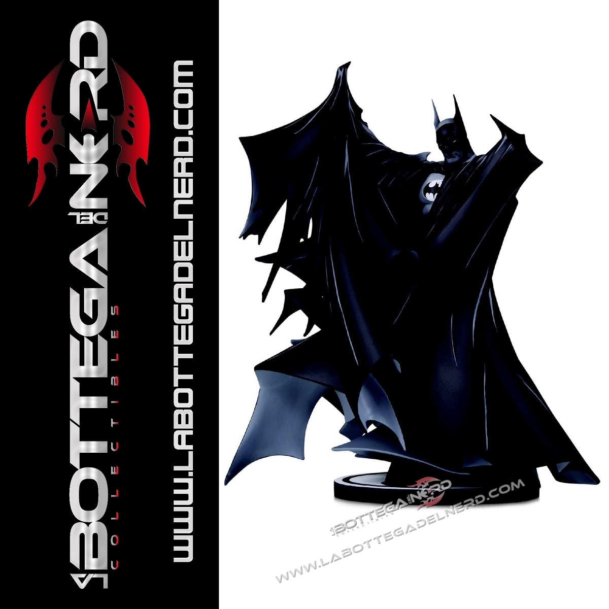 bat 176 Batman - Black & White Batman by Todd McFarlane 24cm