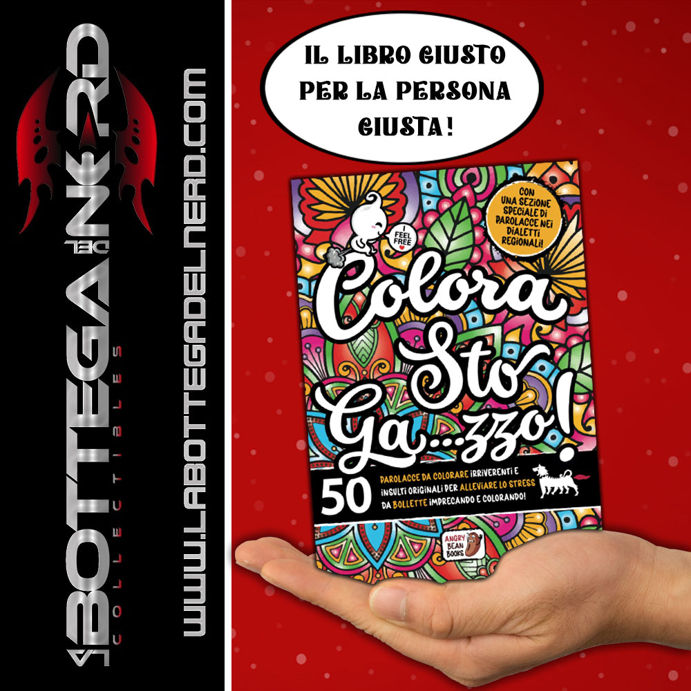 odio 12 IDEA REGALO - Libro umoristico COLORA STO GA...ZZO