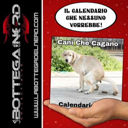 IDEA REGALO - Calendario umoristico CANI CHE CAGANO 2023