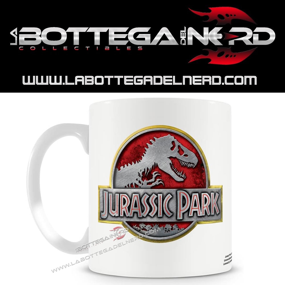 tazza JURASSIC 3 TAZZA IN CERAMICA - JURASSIC PARK Mug Logo 320ml