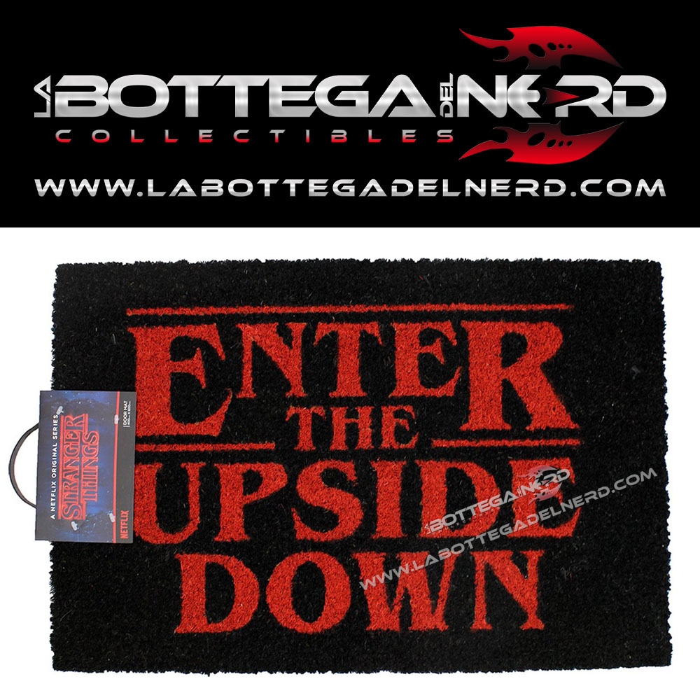 zerbino stranger 55 ZERBINO IN FIBRA - STRANGER THINGS 40x60